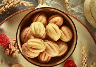 Печенье «Орешки со сгущенкой»