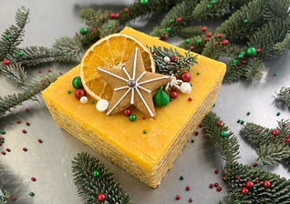 Торт «Апельсиновый куш»